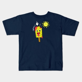 Popsicles Ice Cream Monster Kids T-Shirt